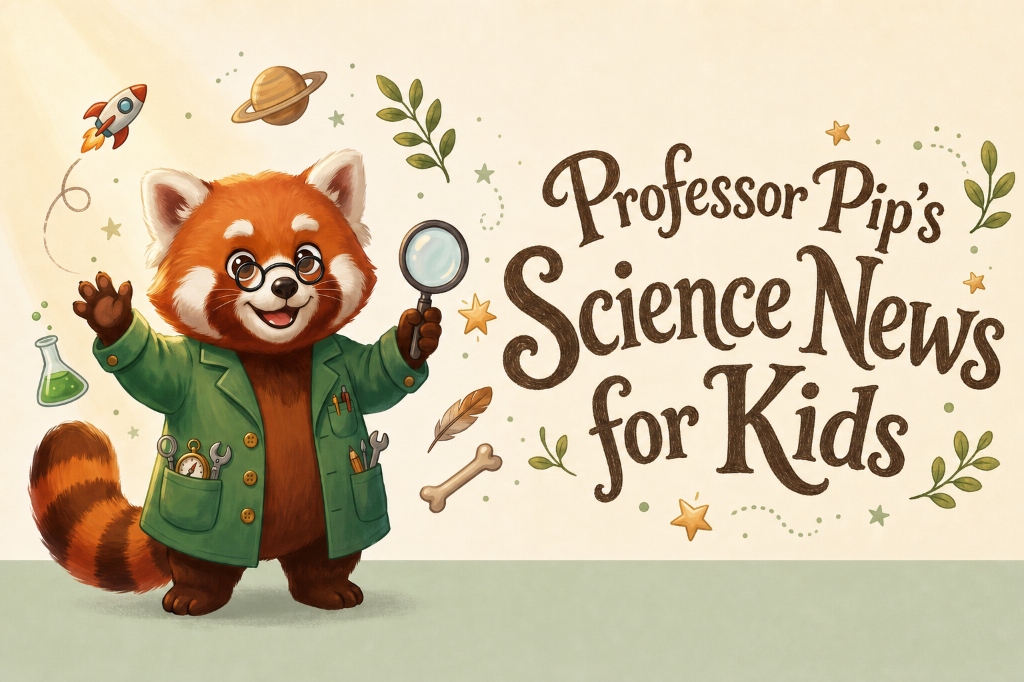 Professor Pip's Science Discovery Banner